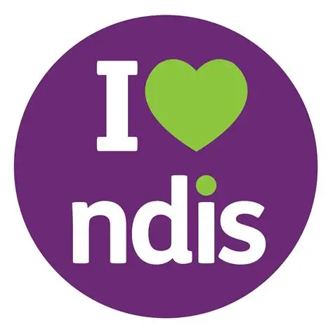 I love NDIS badge